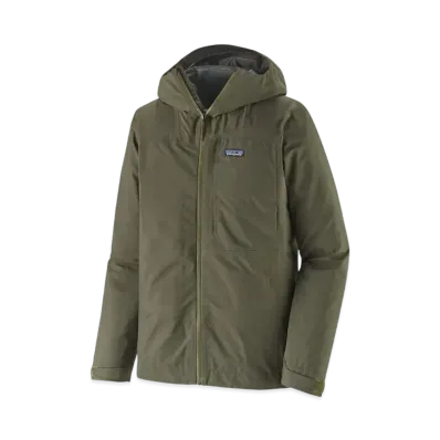 Patagonia Men's Boulder Fork Rain Jacket "Basin Green"