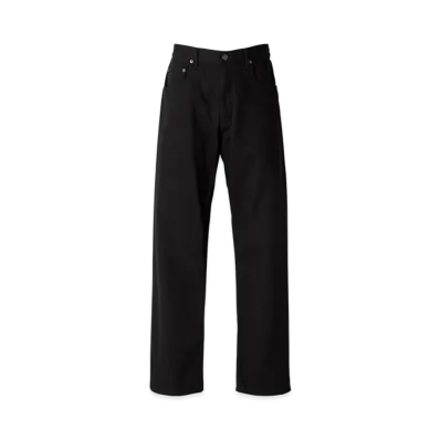 HYSTERIC GLAMOUR Loose Straight Pants "Black"