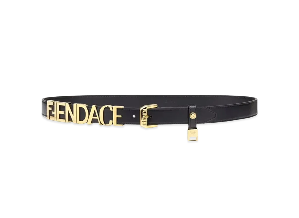 FENDI x Versace Fendace Logo Belt "Black"