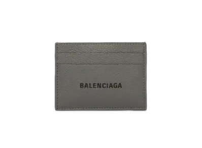 BALENCIAGA Cash Card Holder in Graphite "Gray"