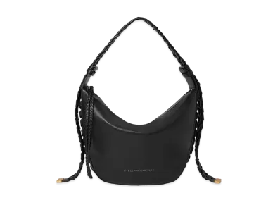Stella McCartney Medium Zip Hobo Shoulder Bag "Black"