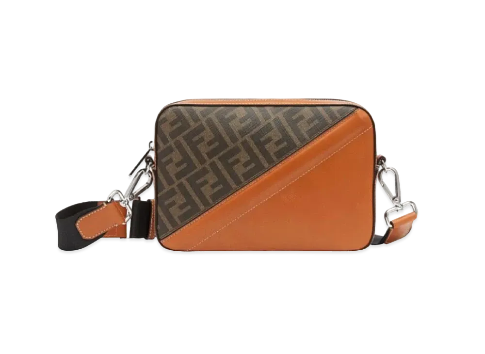 FENDI Cam Fabric Bag "Brown"