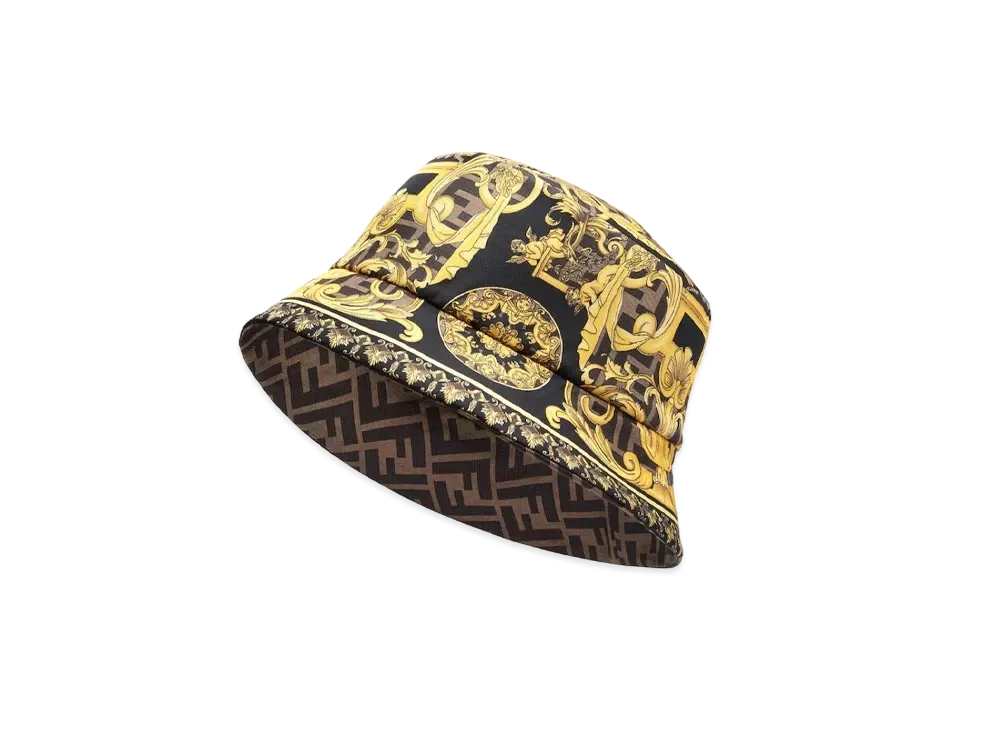 フェンディ x ヴェルサーチェ フェンダーチェ マルチカラーシルク