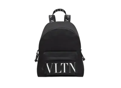 Valentino VLTN Nylon Backpack "Black/White"