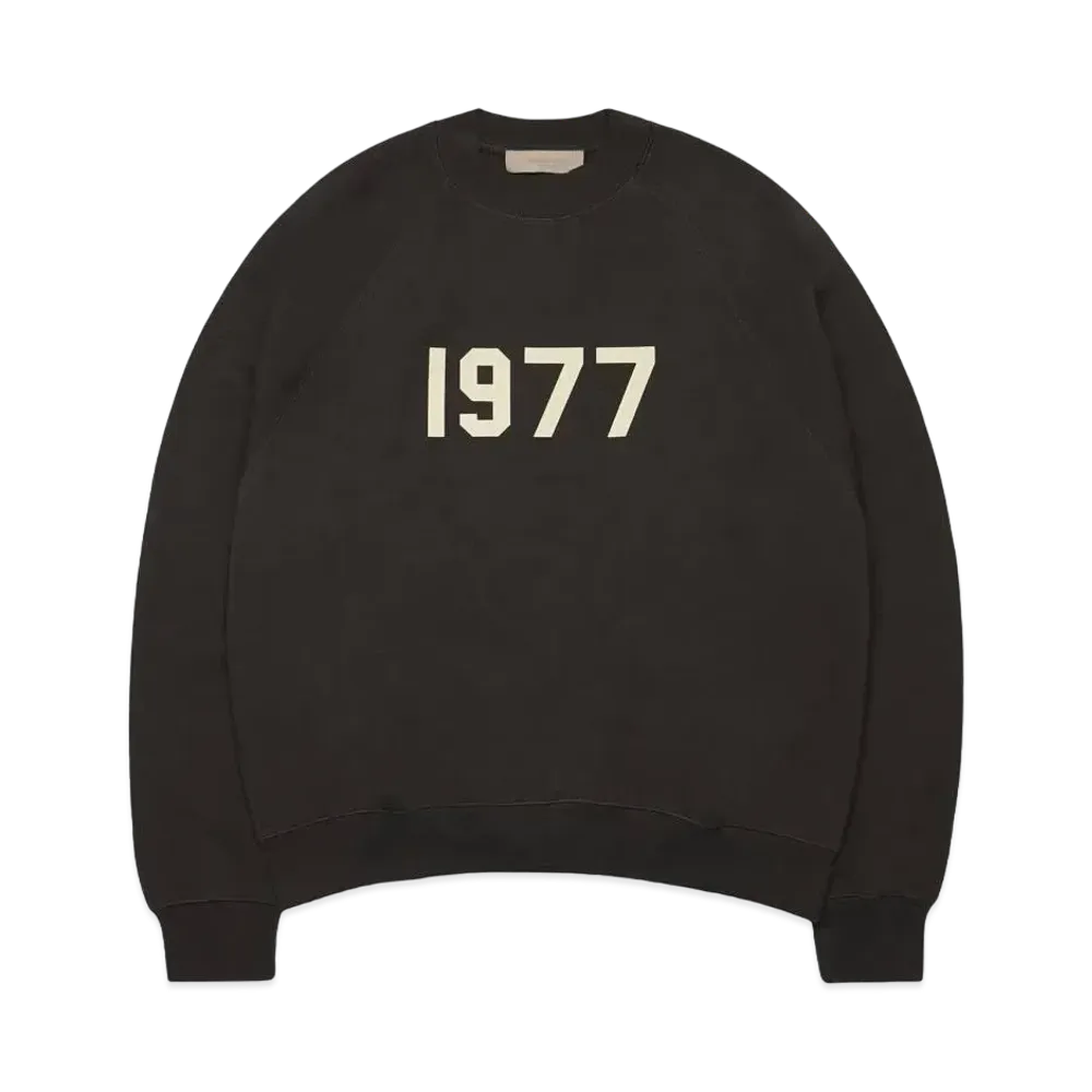 FEAR OF GOD ESSENTIALS 1977 CREWNECK "Iron"