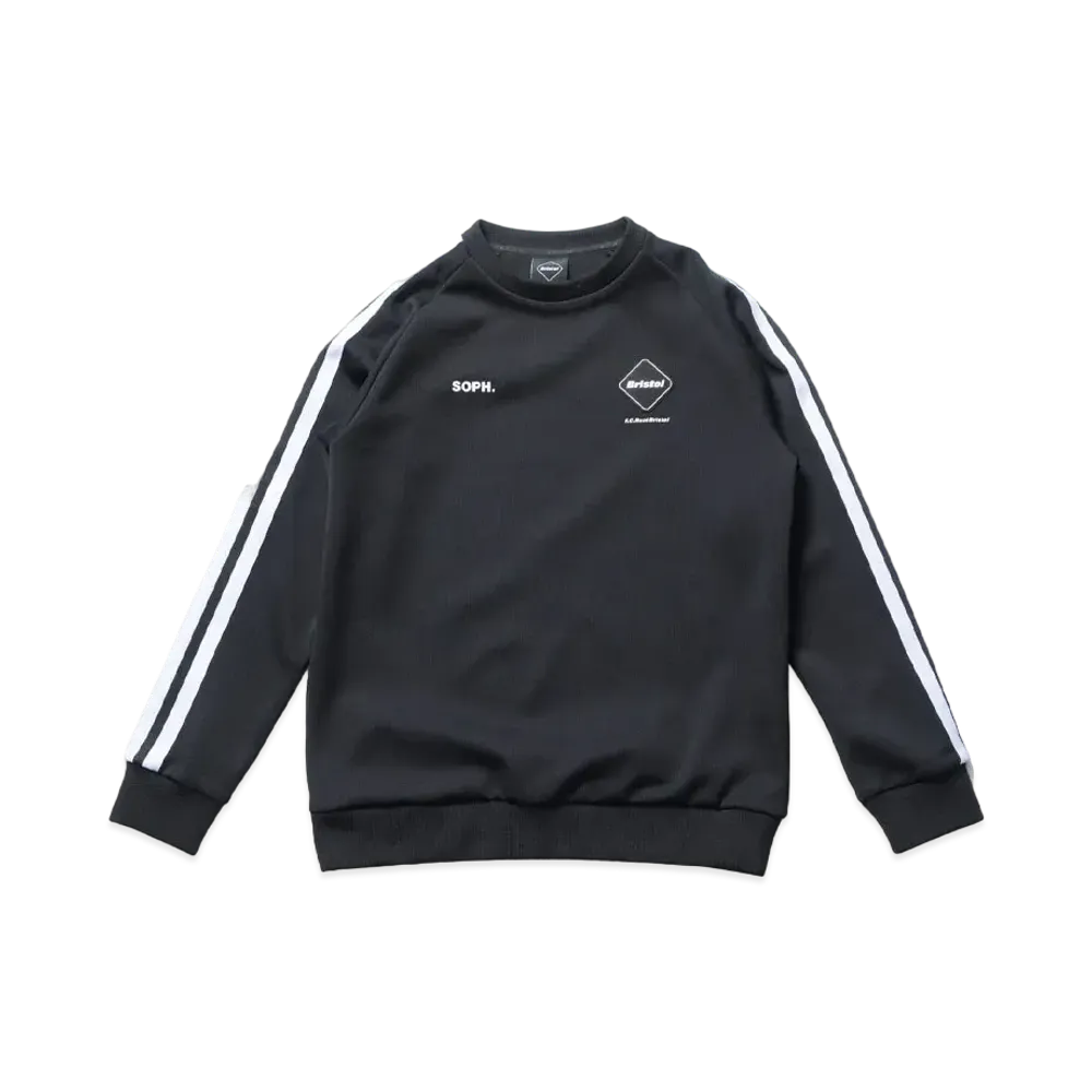 F.C.Real Bristol Training Track Crewneck Top (Kids) "Black"