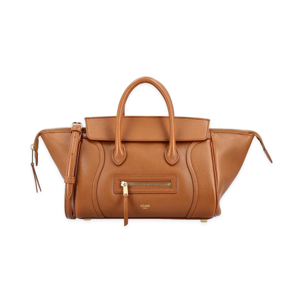 CELINE Capsule Bags Luggage "Brown"
