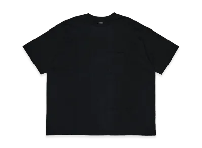 Graphpaper S/S Oversized Pocket Tee "Black"