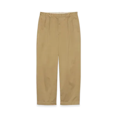 nanamica Double Pleat Chino Pants "Tan"