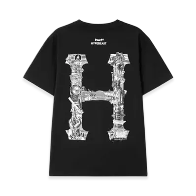 HUF x Hypebeast 20th Anniversary T-Shirt "Black"