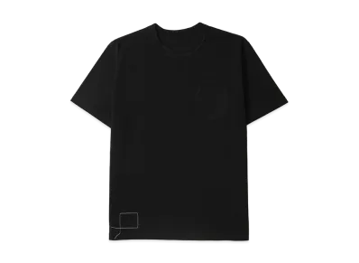 WTAPS x sacai Embroidery T-Shirt 01 / SS / Cotton "Black" 2423234D-CSM05S / 25-0929S