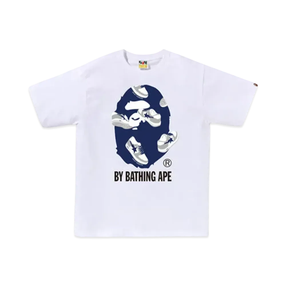 A BATHING APE Random Bape Sta By Bathing Ape Tee Bapec Special Preorder "White"