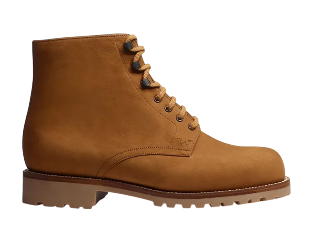 J.M.Weston Women's Worker Boot #743 "Beech Nut Nubuck"