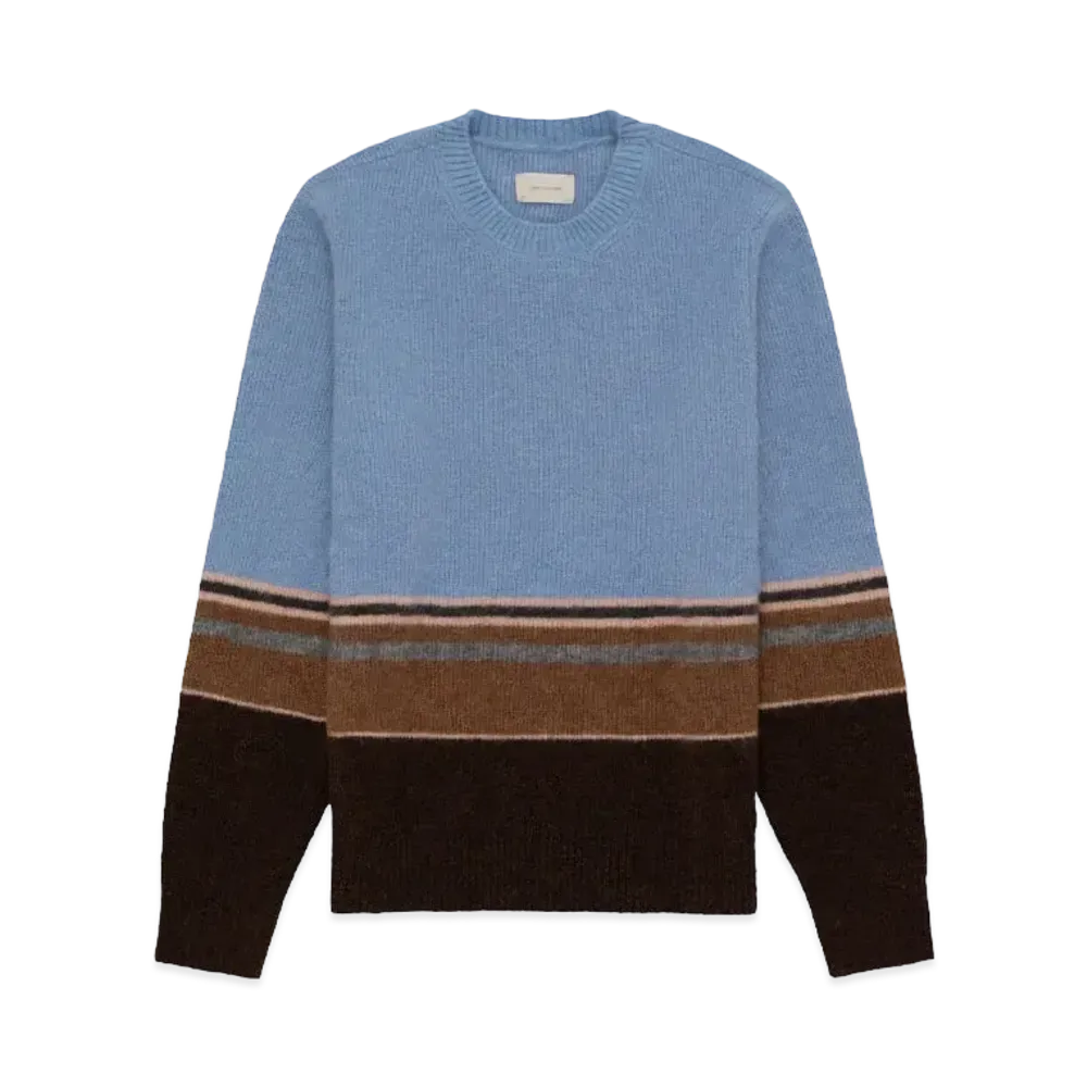 Aime Leon Dore Striped Alpaca Crewneck Sweater "Multi"
