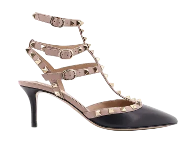 Valentino Garavani Women's Two-Tone Leather Rockstud Pumps "Multicoloured"