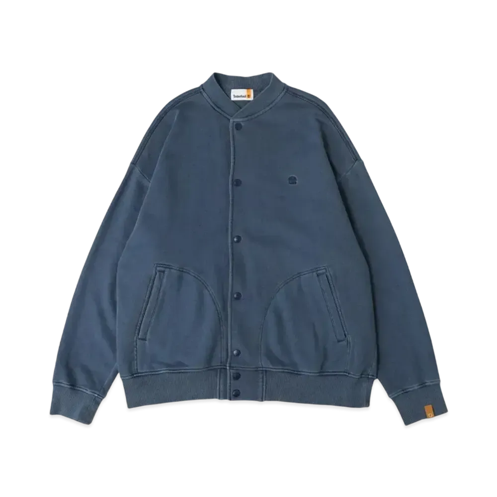 Timberland Allgender Front Snap Sweat "Dark Denim"
