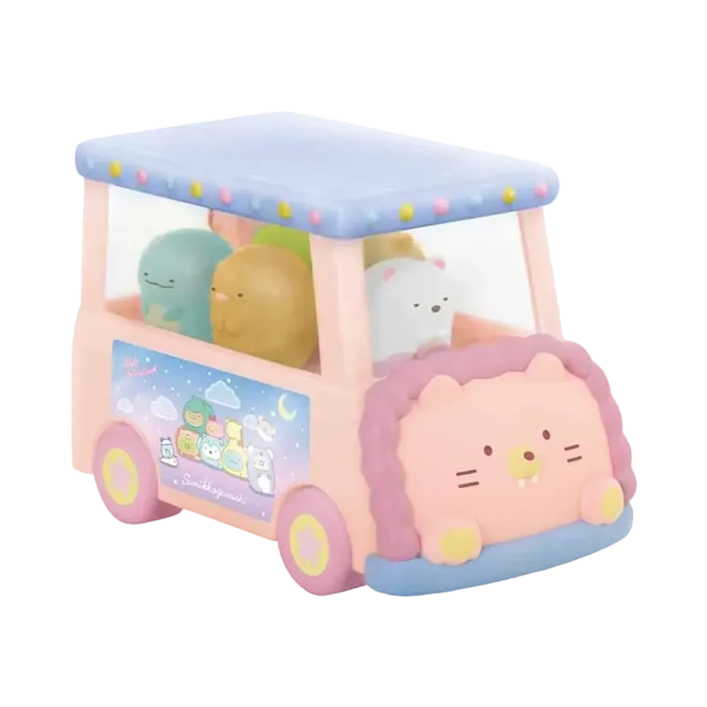 BANDAI "Ichiban Kuji" -Sumikkogurashi ~Welcome to the Night animal park~ - B Prize Sumikkogurashi Bus light