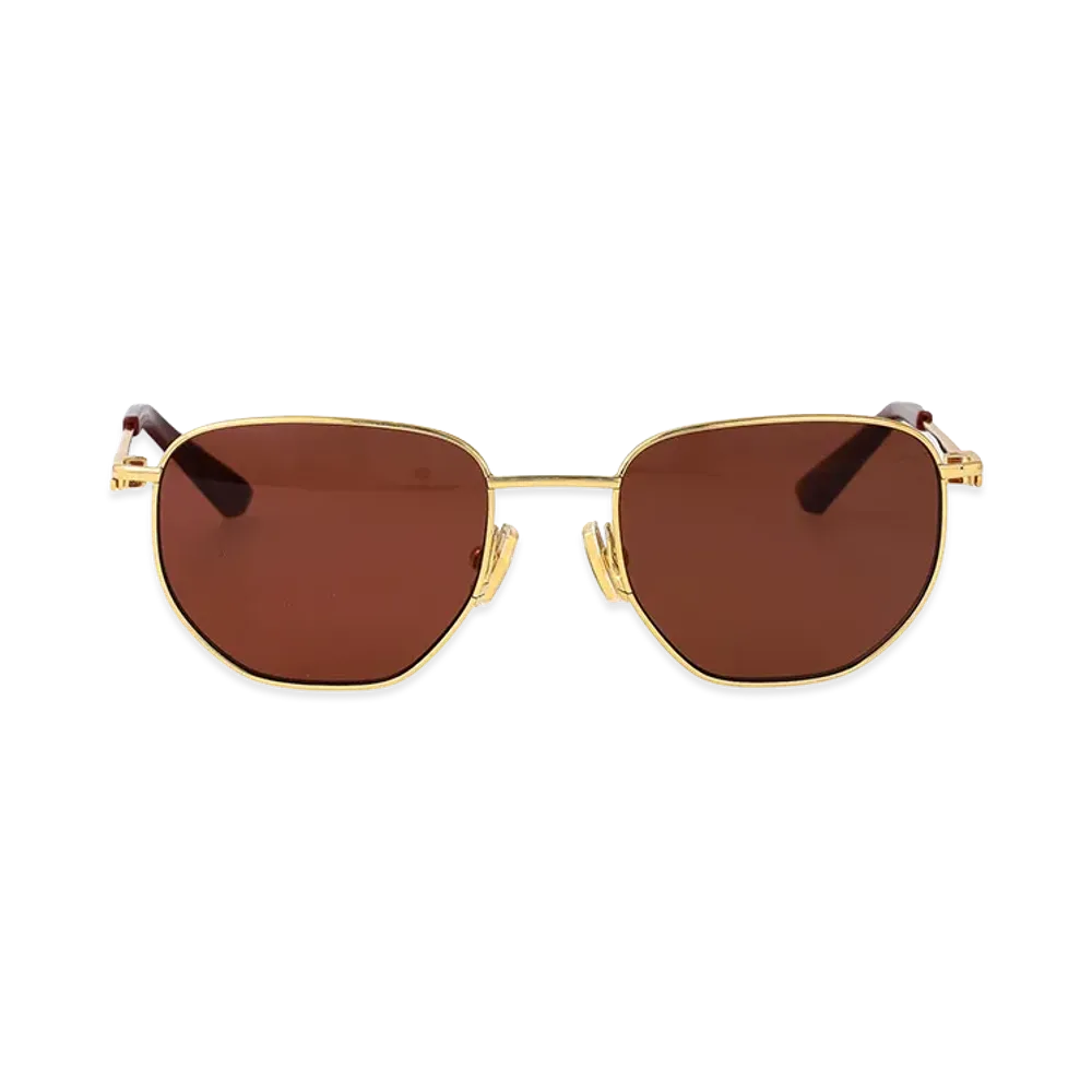 Bottega Veneta Sunglasses "Gold"