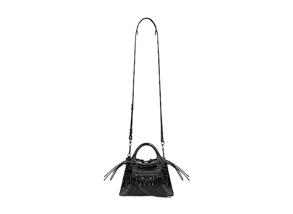 BALENCIAGA Women's Neo Classic Mini Top Handle Bag "Black"