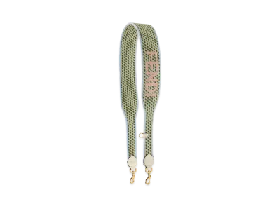 FENDI Strap You Ribbon Shoulder Strap "Green"