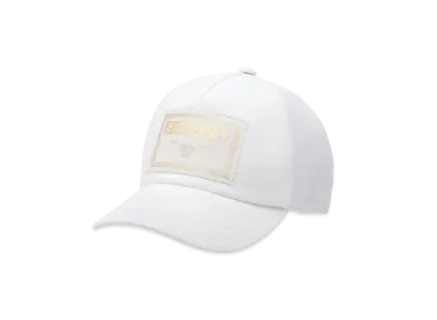 FENDI x Versace Fendace White Canvas Logo Baseball Cap "White"
