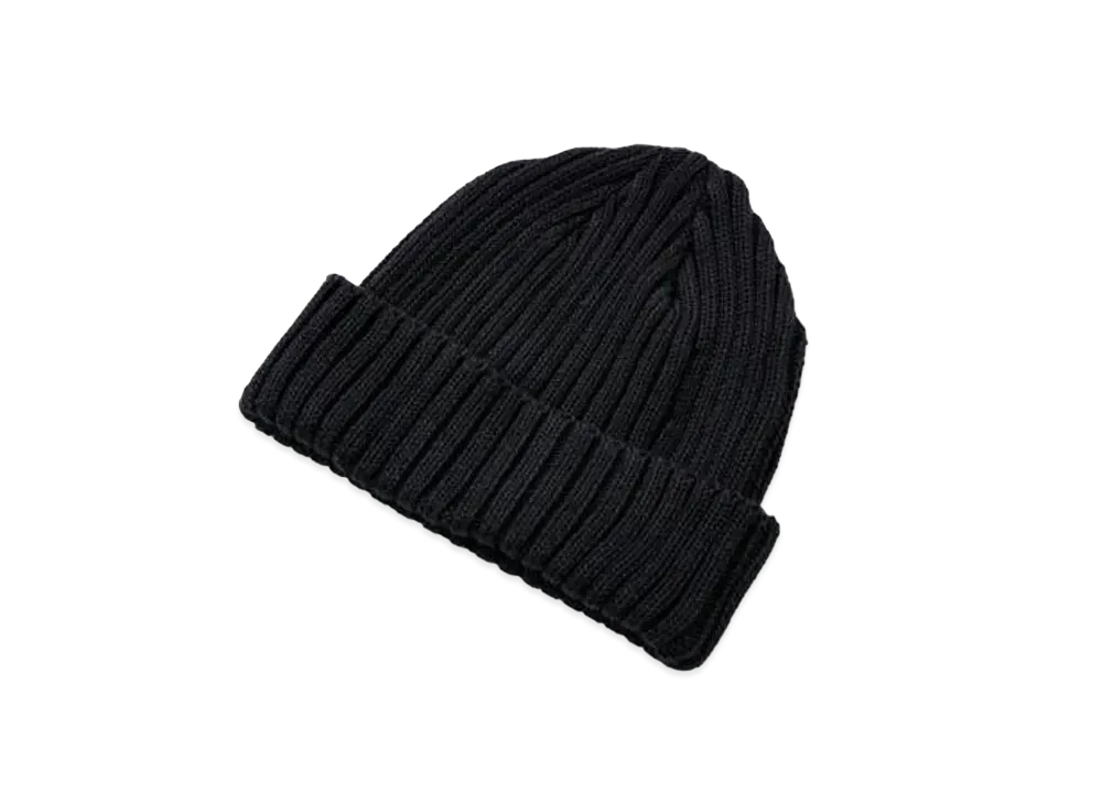 THE REAL McCOY'S COTTON BRONSON KNIT CAP "Black"