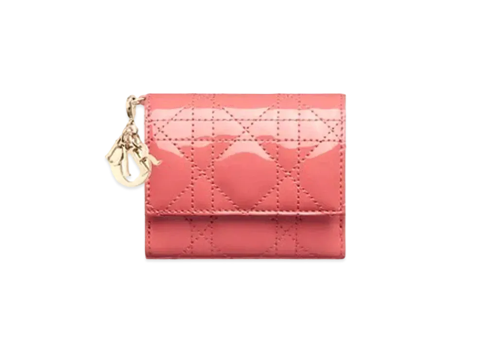 レディ ディオールロータスウォレットピンク現行品財布