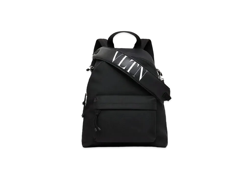 Valentino VLTN Nylon Backpack "Black"