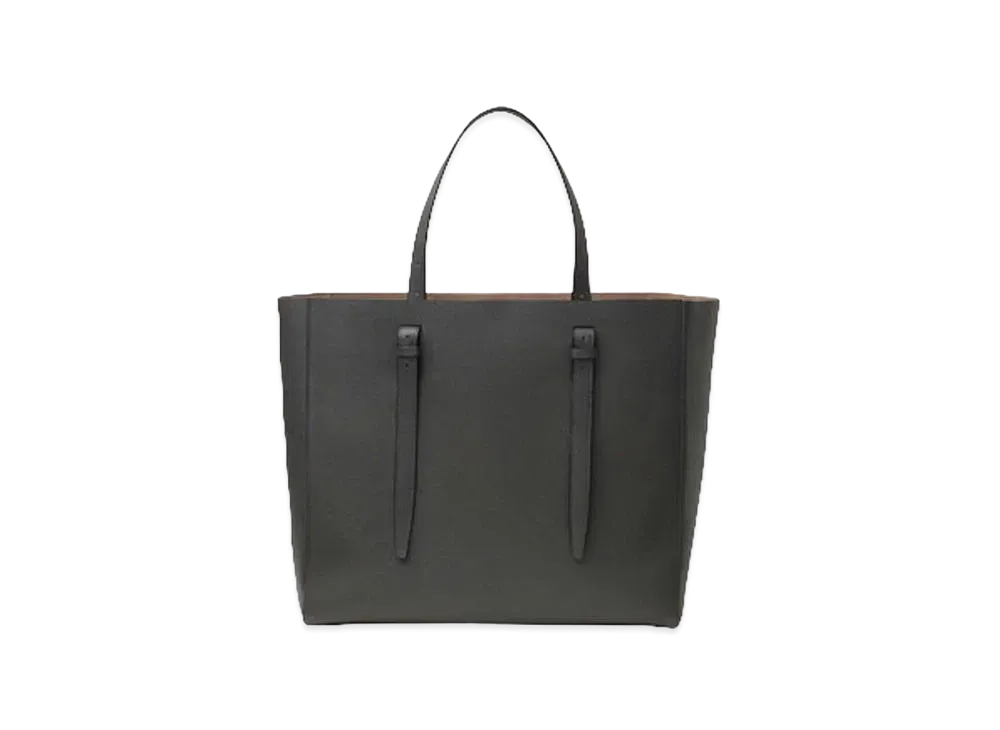 Valextra Soft Tote Bag "Dark Gray"