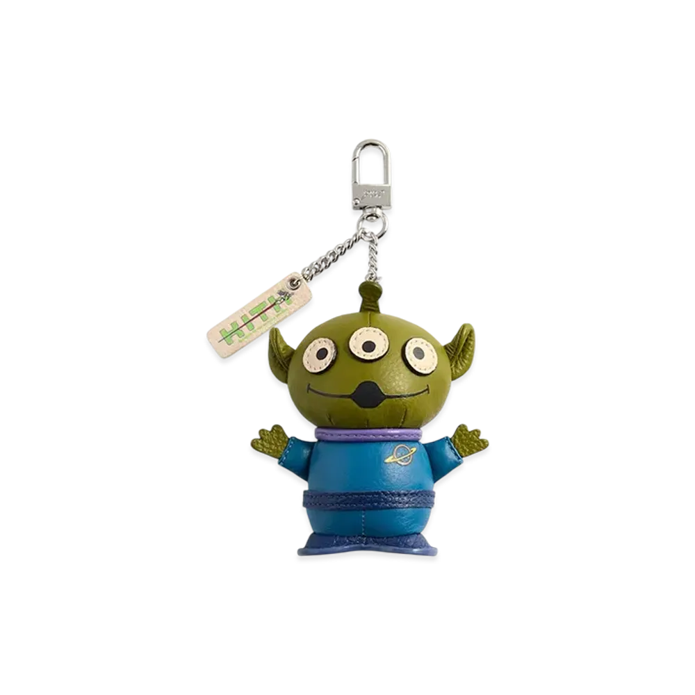 Kith x Disney Pixar Alien Toy Story Leather Key Charm "Multi"