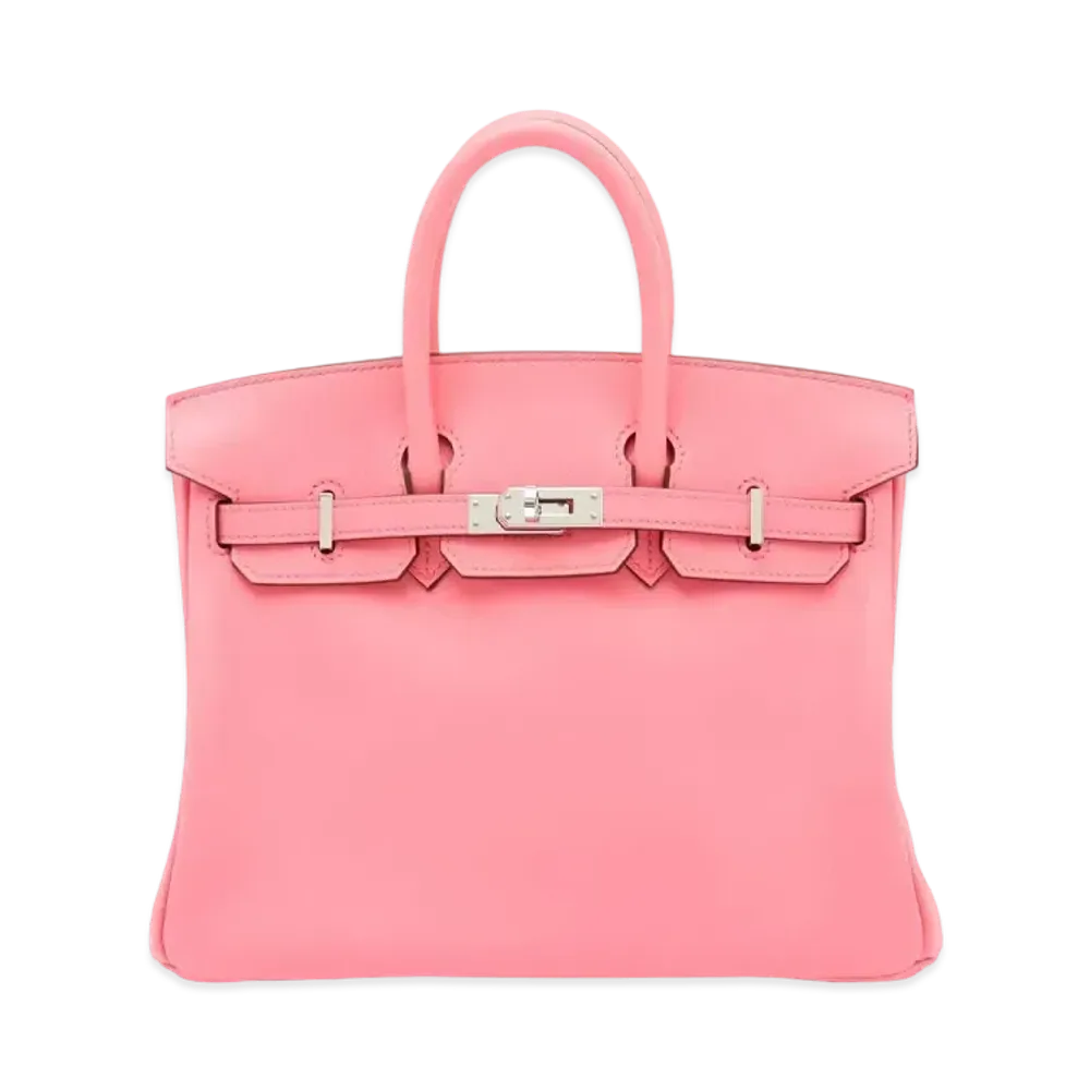 Hermes Birkin Swift Leather "Rose Azalee/Silver"