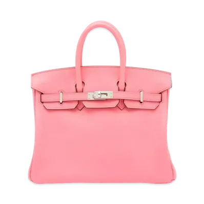 Hermes Birkin Swift Leather "Rose Azalee/Silver"