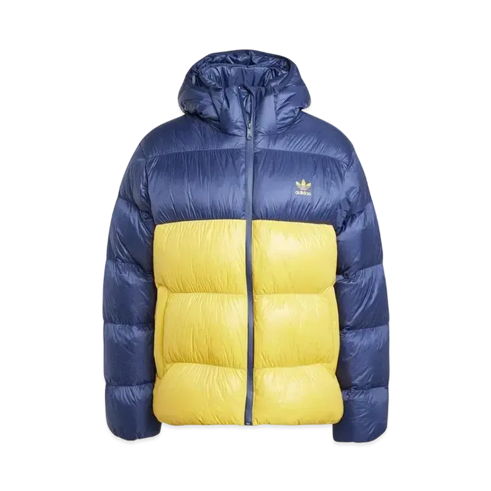 adidas Adicolor Down Regene Jacket "Night Indigo/Preloved Yellow"