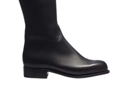 J.M.Weston Women's Riding Boots #809 "Black Soft Calf"