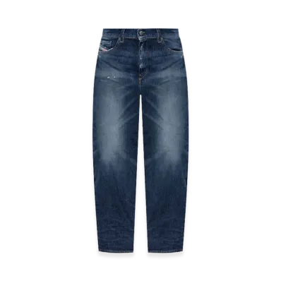 Diesel Women's Distressed Straight Leg 2016 D-Air Jeans "Blue"