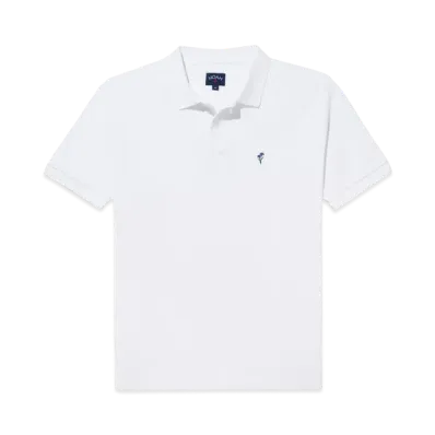 Noah Pique Polo "White"