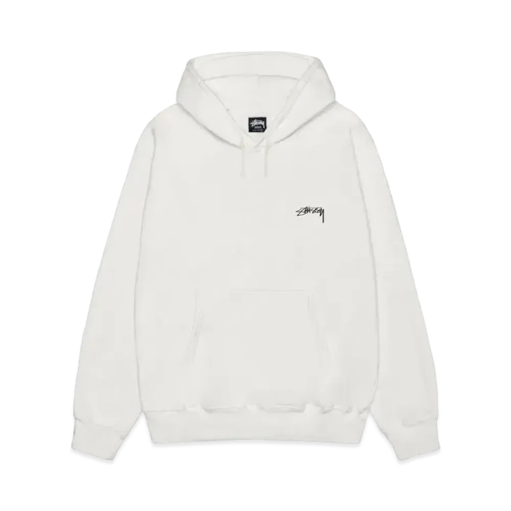 Stussy Smooth Stock Pigment Dyed Hoodie "Natural" (FA24)