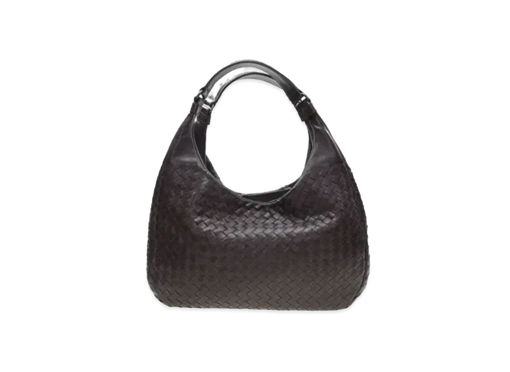 Bottega Veneta Lambskin Hand Bag "Brown"