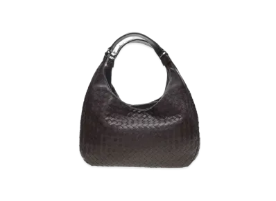 Bottega Veneta Lambskin Hand Bag "Brown"