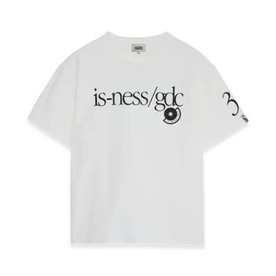GDC x is-ness Logo Tee2 "White"