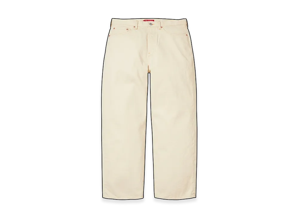 Supreme Baggy Selvedge Jean "Natural"
