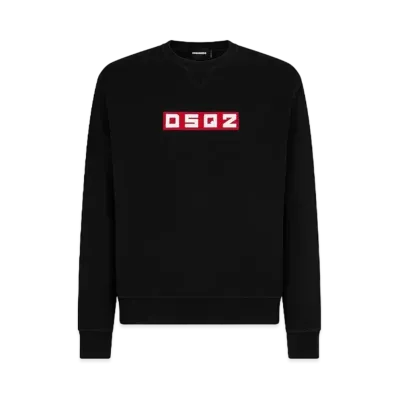 Dsquared2 Dsq2 Cool Fit Crewneck Sweatshirt "Black"