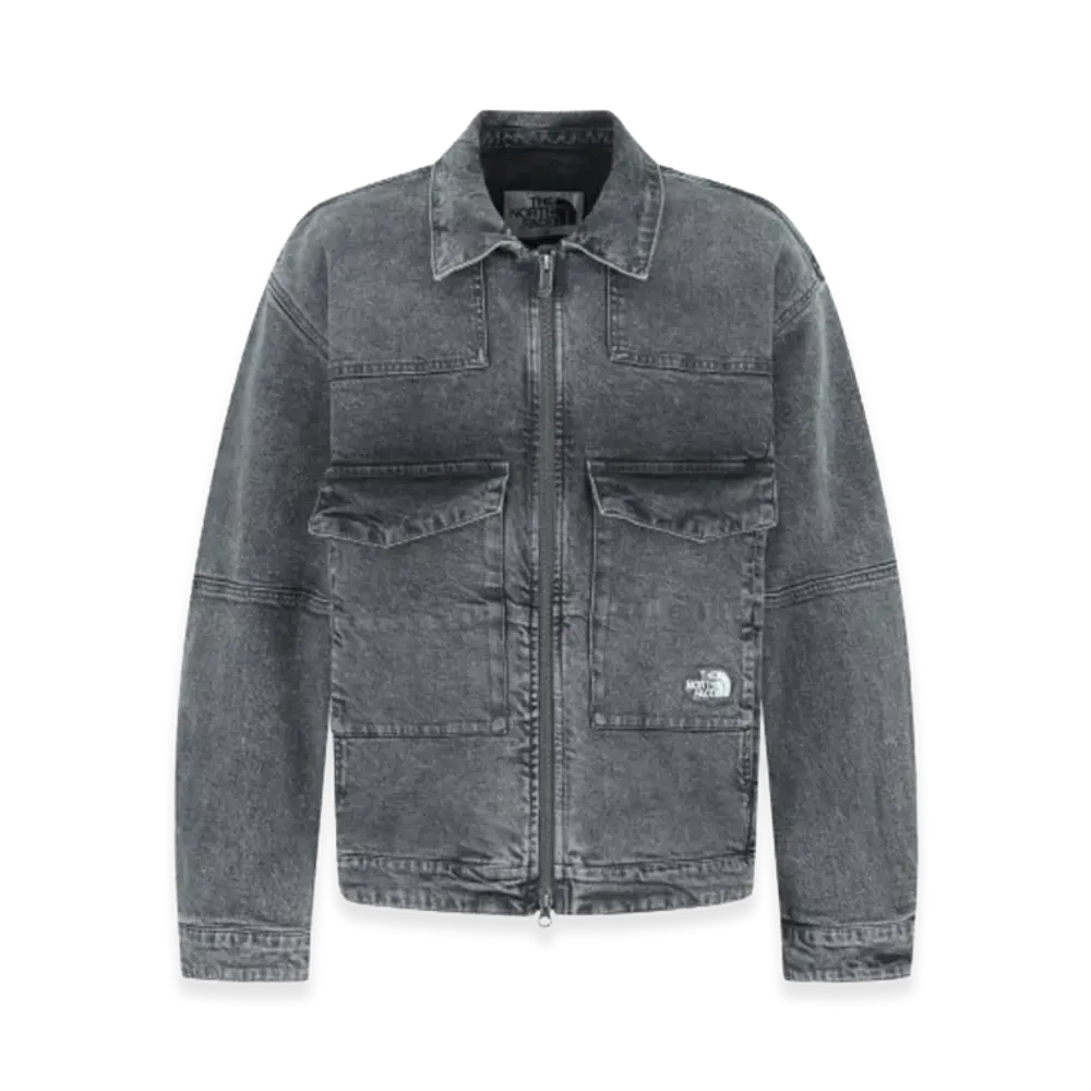The North Face White Label Denim Trucker Jacket "Gray"