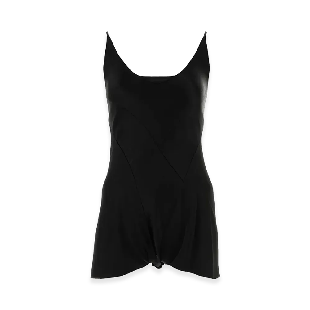 Maison Margiela Women's Satin Jumpsuit "Black"