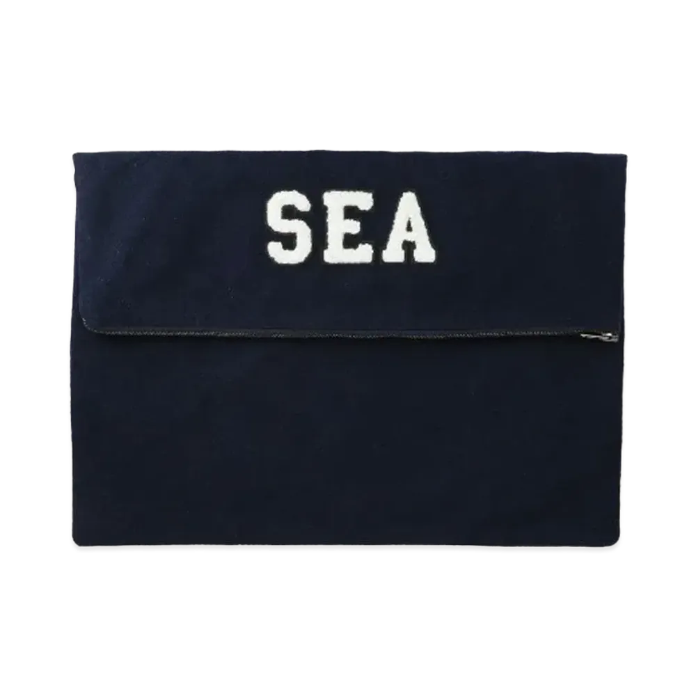 WIND AND SEA x HYSTERIC GLAMOUR Sleeve Bag "Navy"