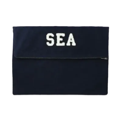 WIND AND SEA x HYSTERIC GLAMOUR Sleeve Bag "Navy"