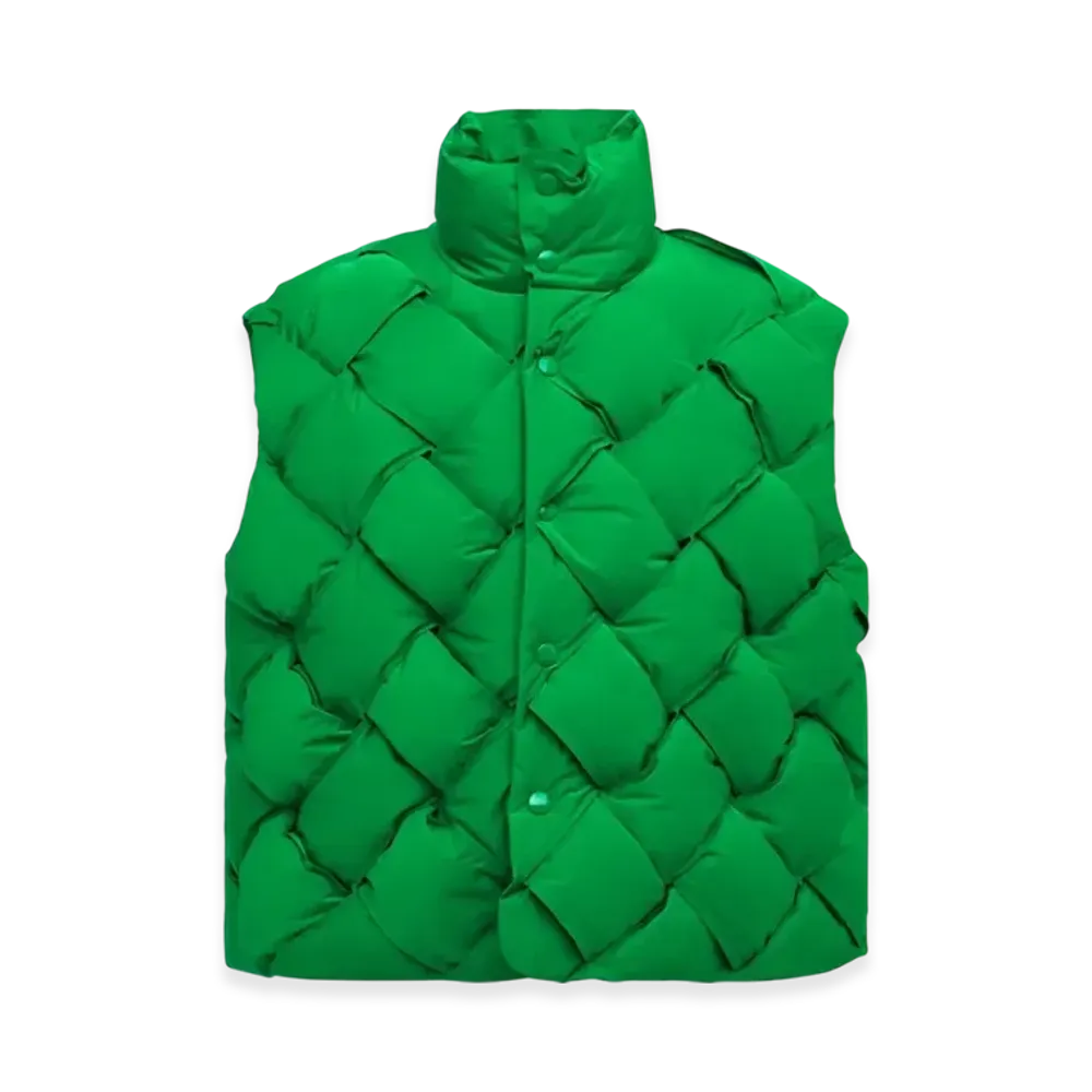 Bottega Veneta Tech Nylon Vest "Parakeet"