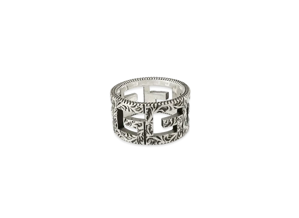 グッチ スクエアG シルバー リング 551918 J8400 0811