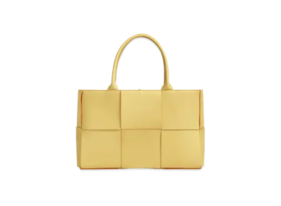 Bottega Veneta Arco Tote "Butter/Tangerine"