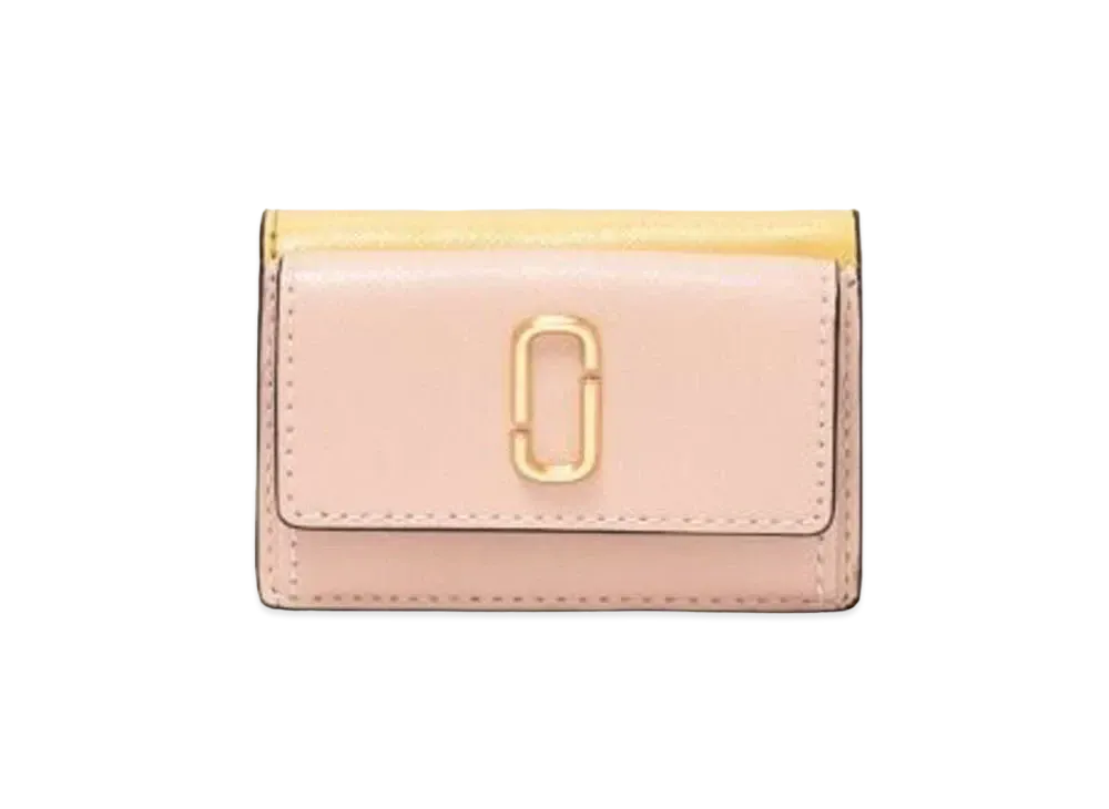 Marc Jacobs The Snapshot Mini Trifold "New Rose Multi"